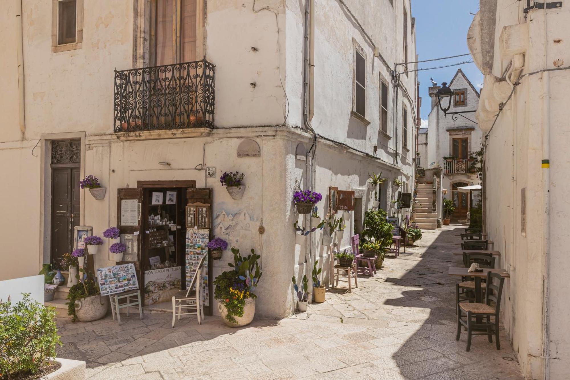洛科罗通多Via Dura - Apulian Sweet House - In Pieno Centro Storico别墅 外观 照片